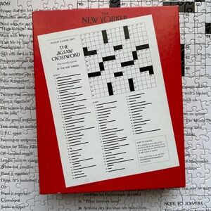 New Yorker Crossword - 500 Piece Jigsaw Puzzle